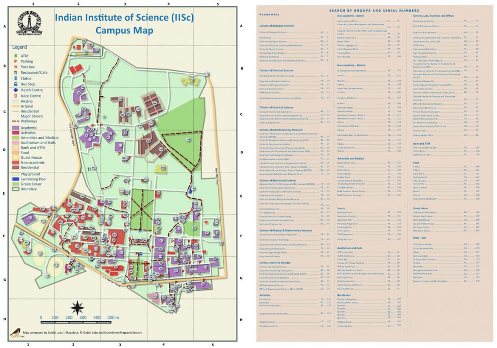 New-IISc-Map