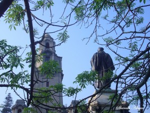 J N TATA - IISc Main Building